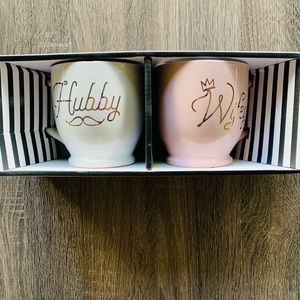 Hubby Wifey mugs